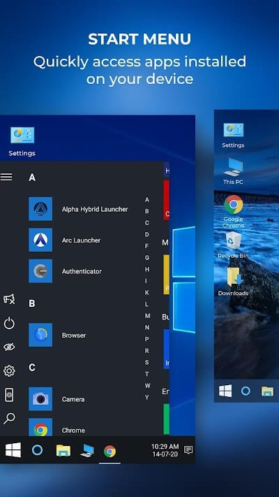 Computer Launcher Win 10 Launcher MOD APK Download