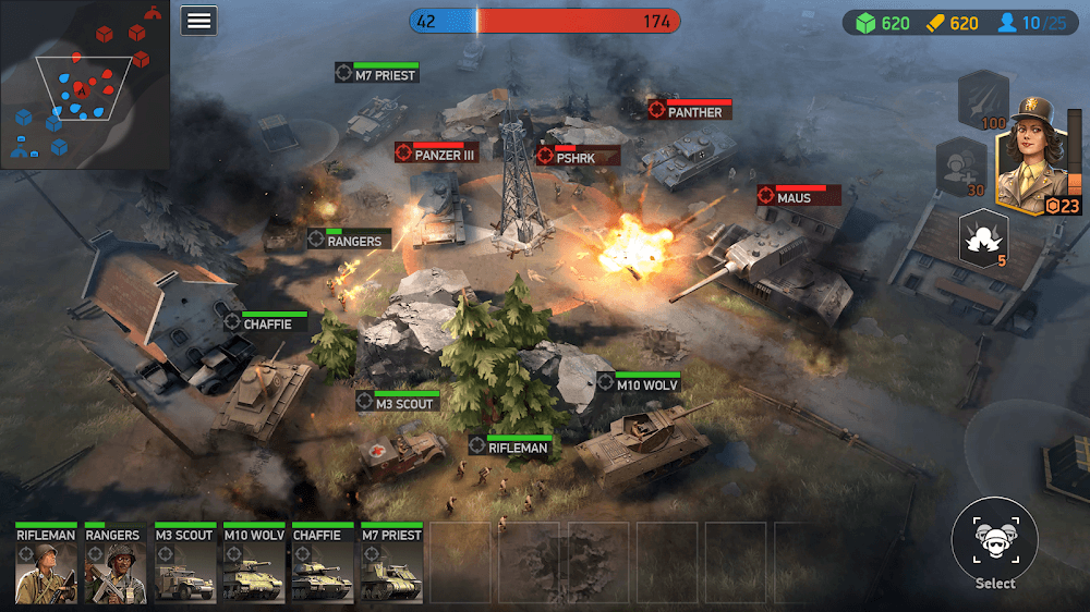 World War Armies: WW2 PvP RTS