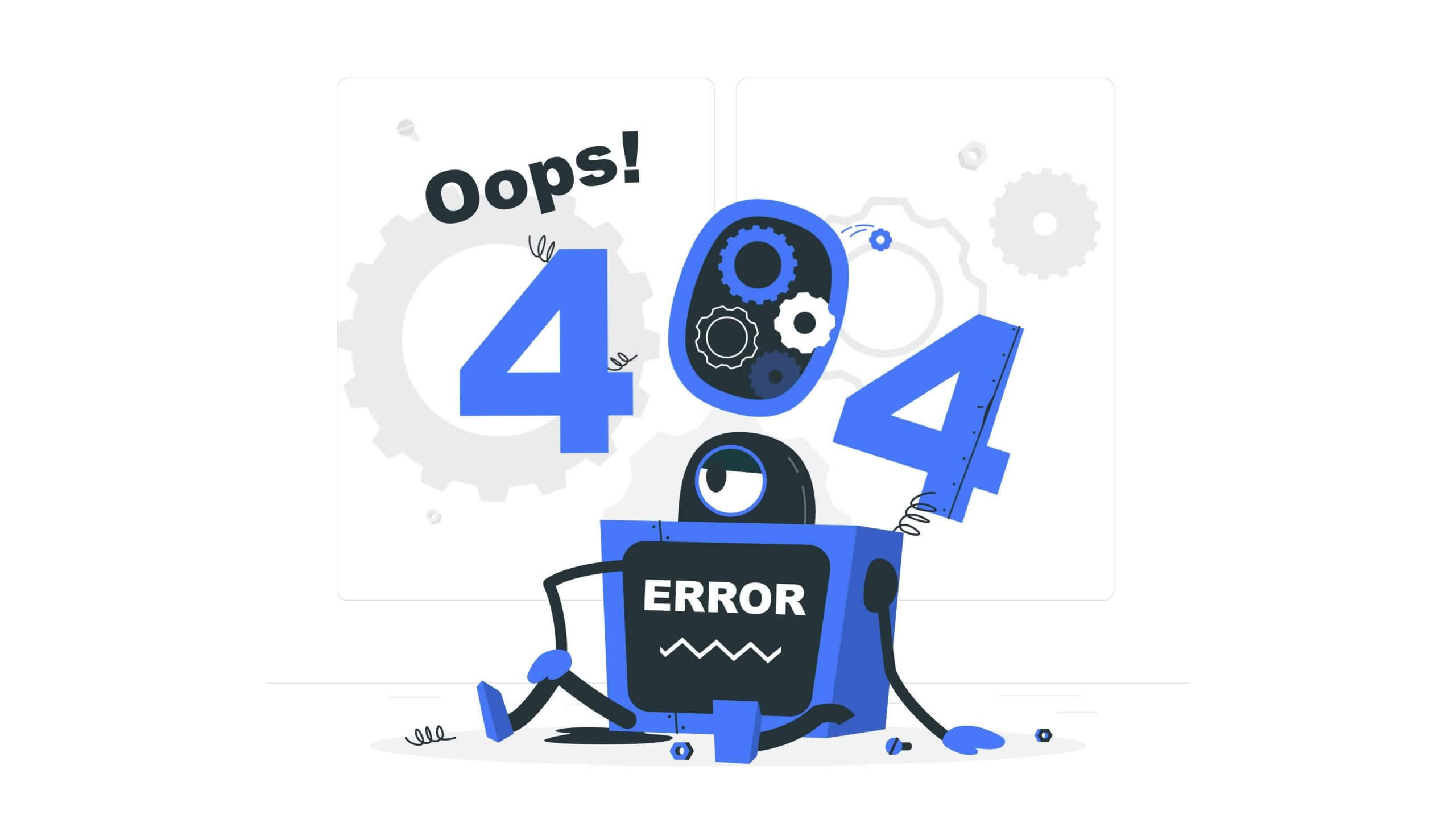 404 Page not found
