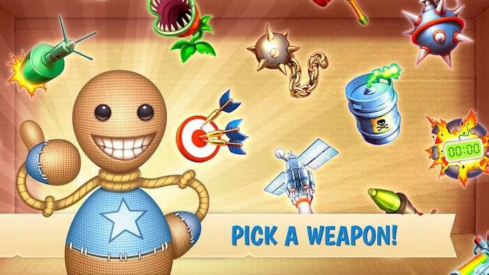 kick the buddy mod apk 1.0.6