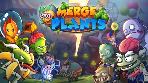 Merge Plants Zombie Defense mod apk