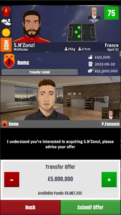 Club Soccer Director 2022 MOD APK