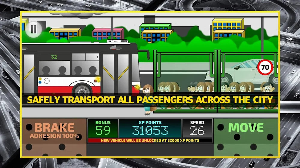 City Bus Driving Simulator 2D – coach driver sim