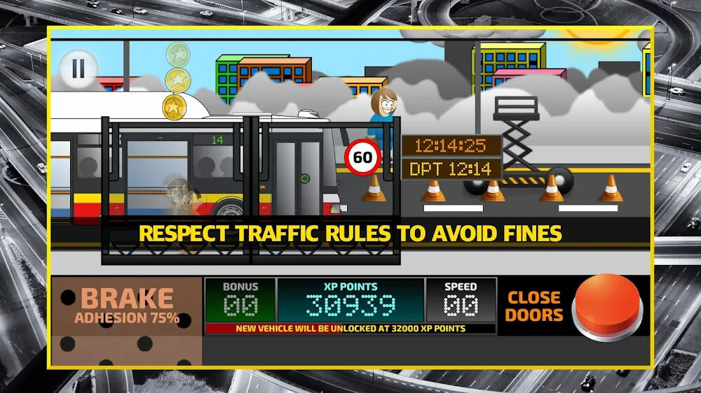 City Bus Driving Simulator 2D – coach driver sim