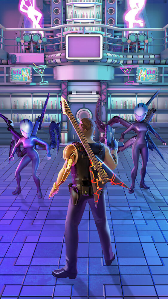 Cyberpunk Hero: Epic Roguelike