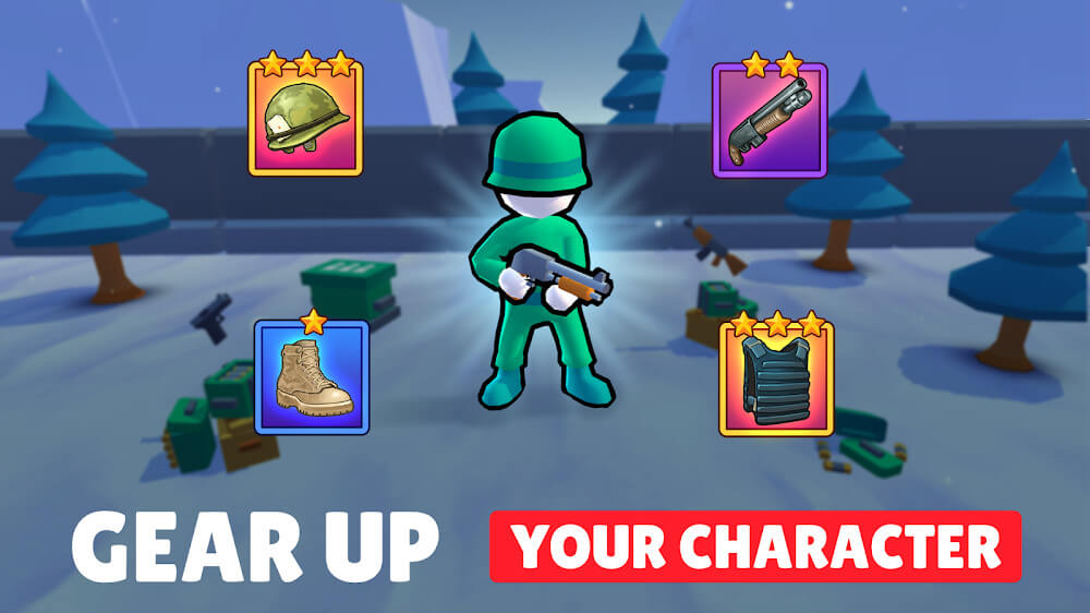 Stickman of Wars: RPG Shooter
