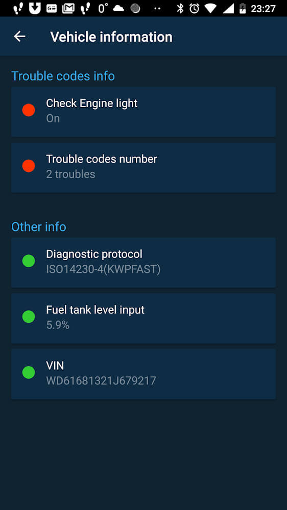 Obd Mary – OBD2 car scanner & dashboard on ELM327