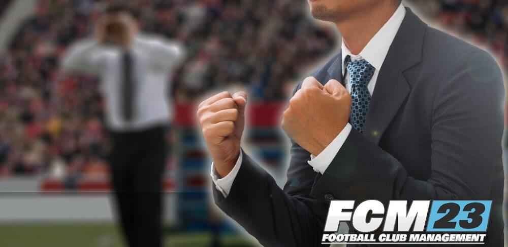 FCM23 Soccer Club Management MOD APK cover