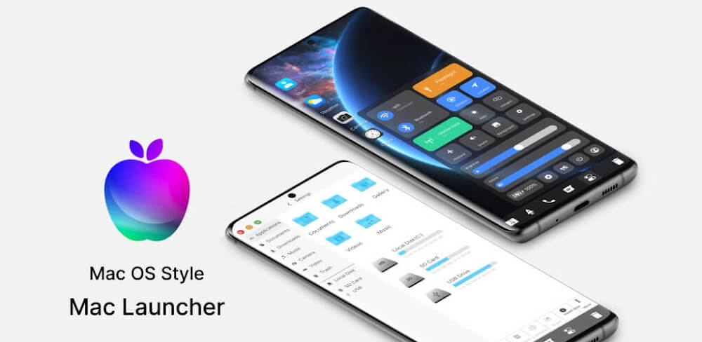 Launcher for Mac OS Style MOD APK cover