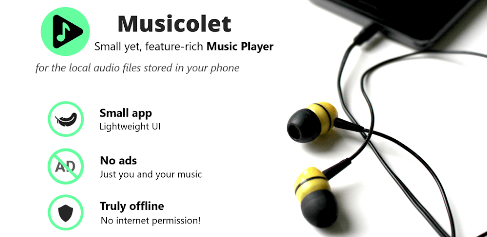 Musicolet MOD APK cover