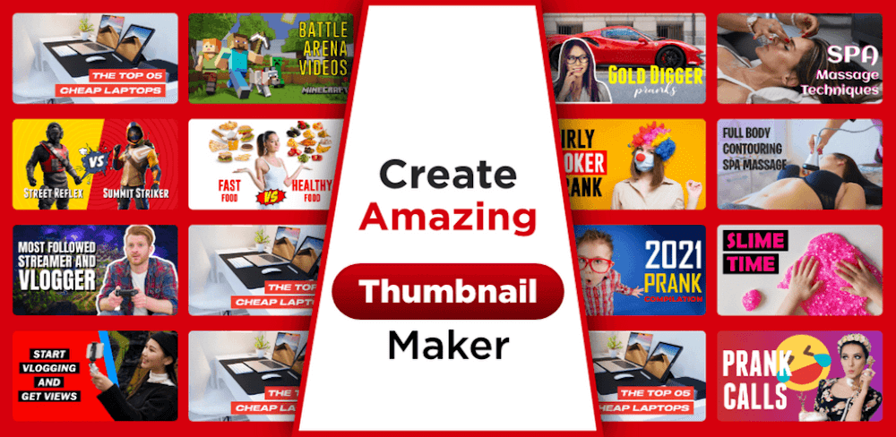 Thumbnail Maker MOD APK cover